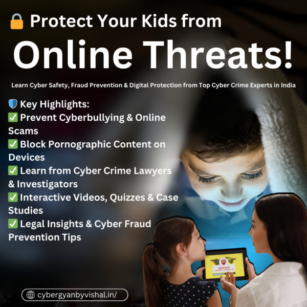 Cybercrime Awareness Training for Kids & Parents