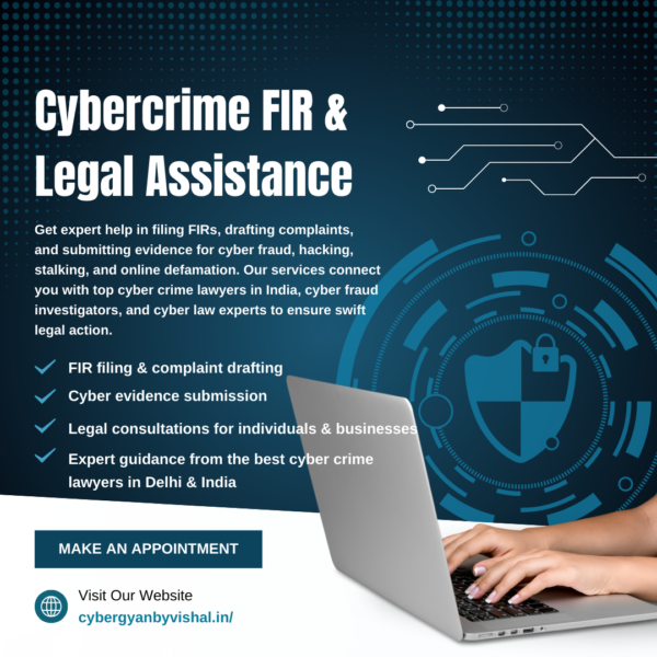 Cybercrime FIR & Legal Assistance